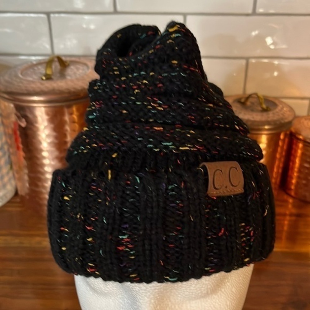C C branded slouchy hat!! Beanie. New